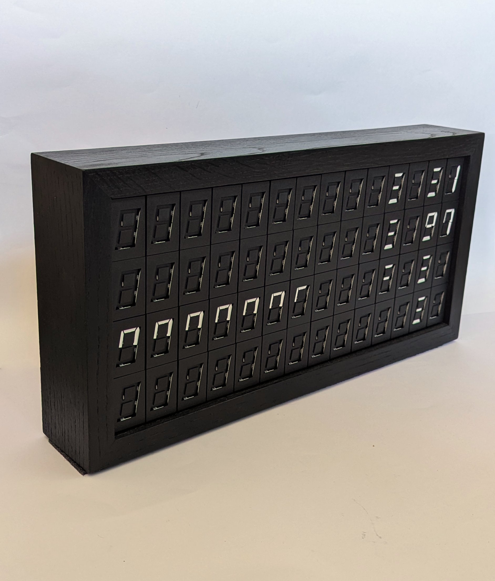A Box of Digits: Lines installation view two